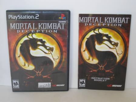 Mortal Kombat: Deception (CASE & MANUAL ONLY) - PS2